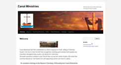 Desktop Screenshot of canalministries.org.uk